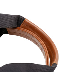 Leather Web Tote