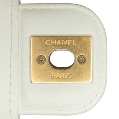 Mini Square Classic Lambskin Casino Royale Charms Single Flap