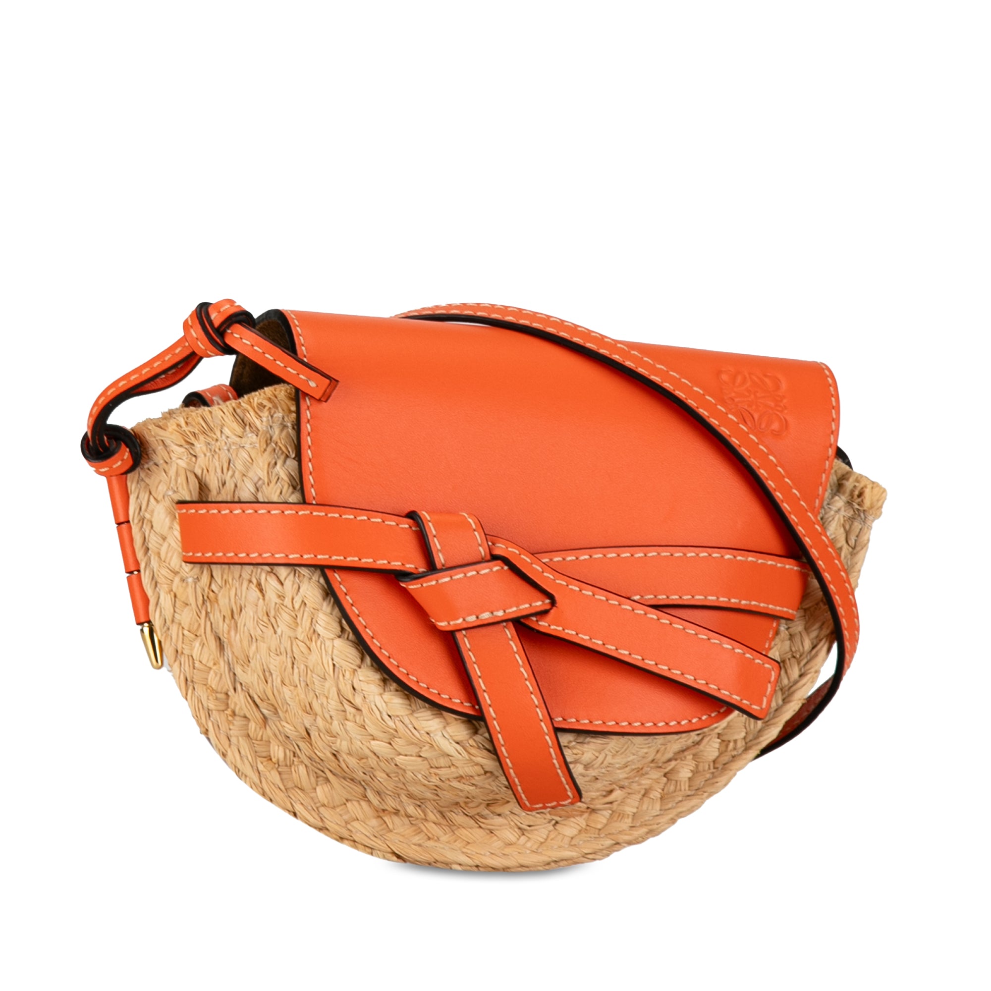 Mini Raffia Gate Crossbody Bag_1