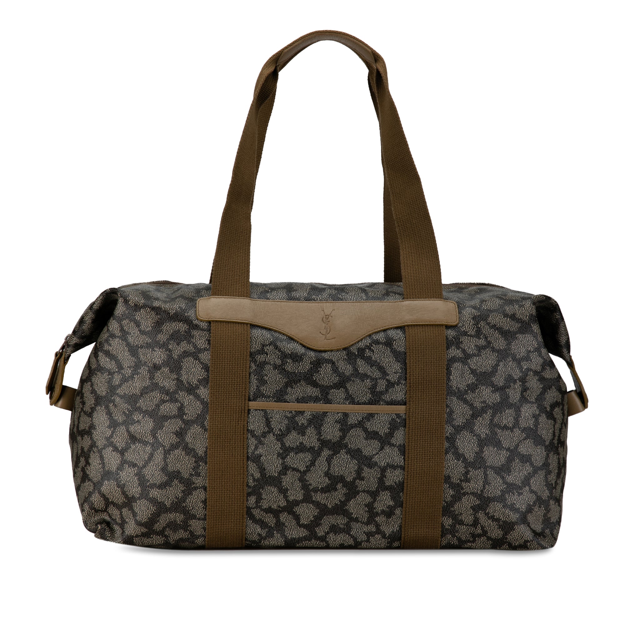 Coated Canvas Travel Bag