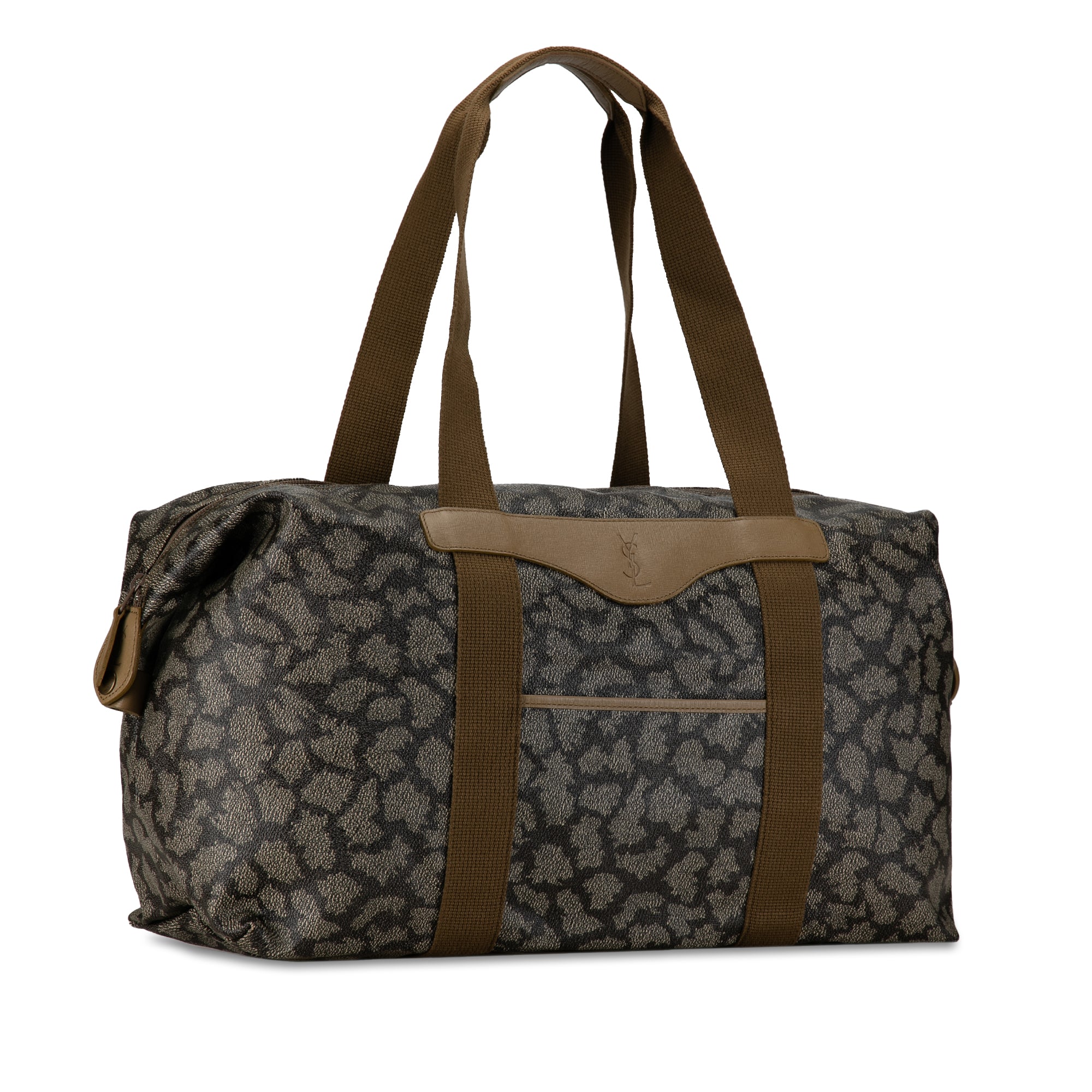 Coated Canvas Travel Bag