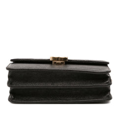 Paris-Cuba Square Quilted Caviar Thread Around Wallet On Chain