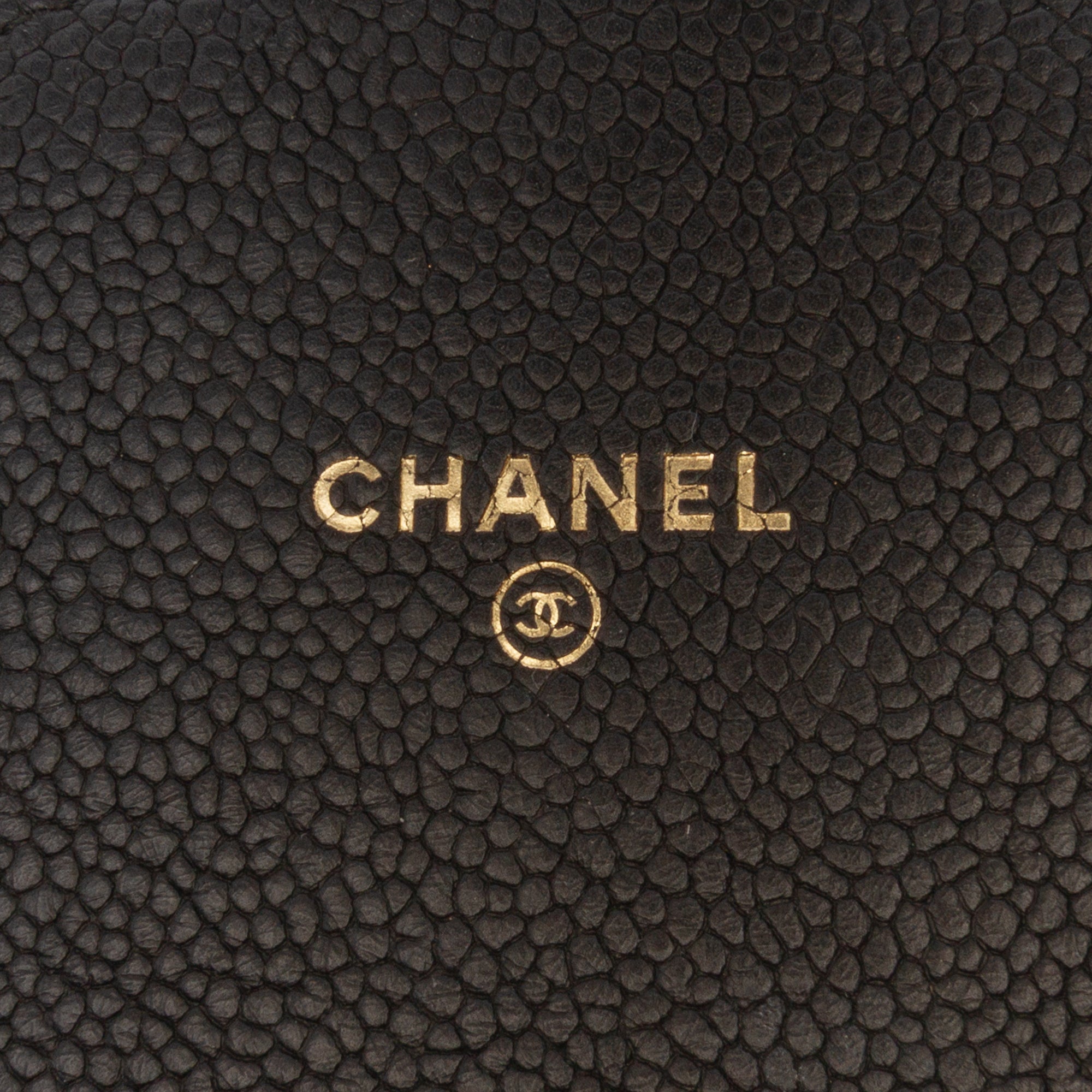 Paris-Cuba Square Quilted Caviar Thread Around Wallet On Chain