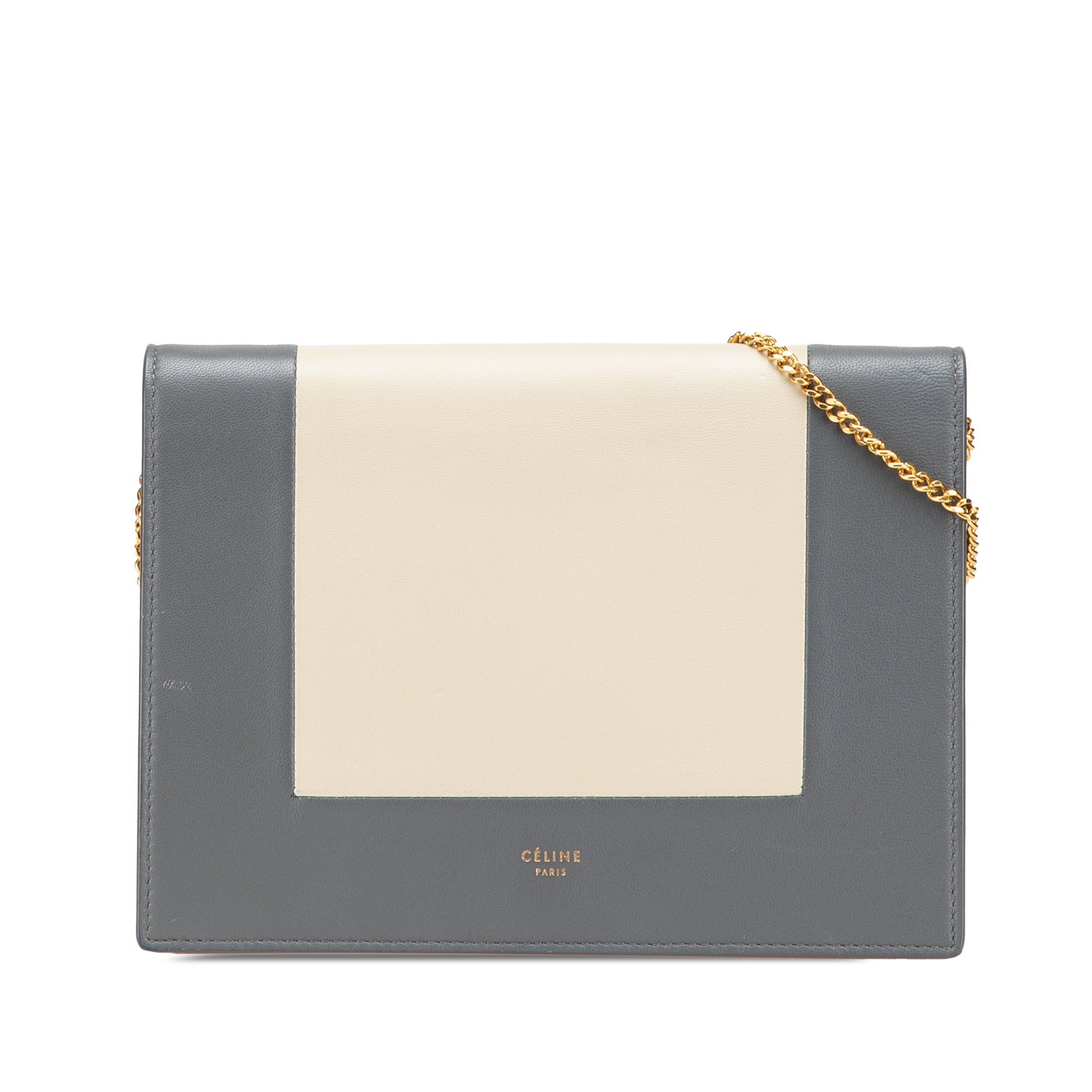 Leather Frame Wallet on Chain