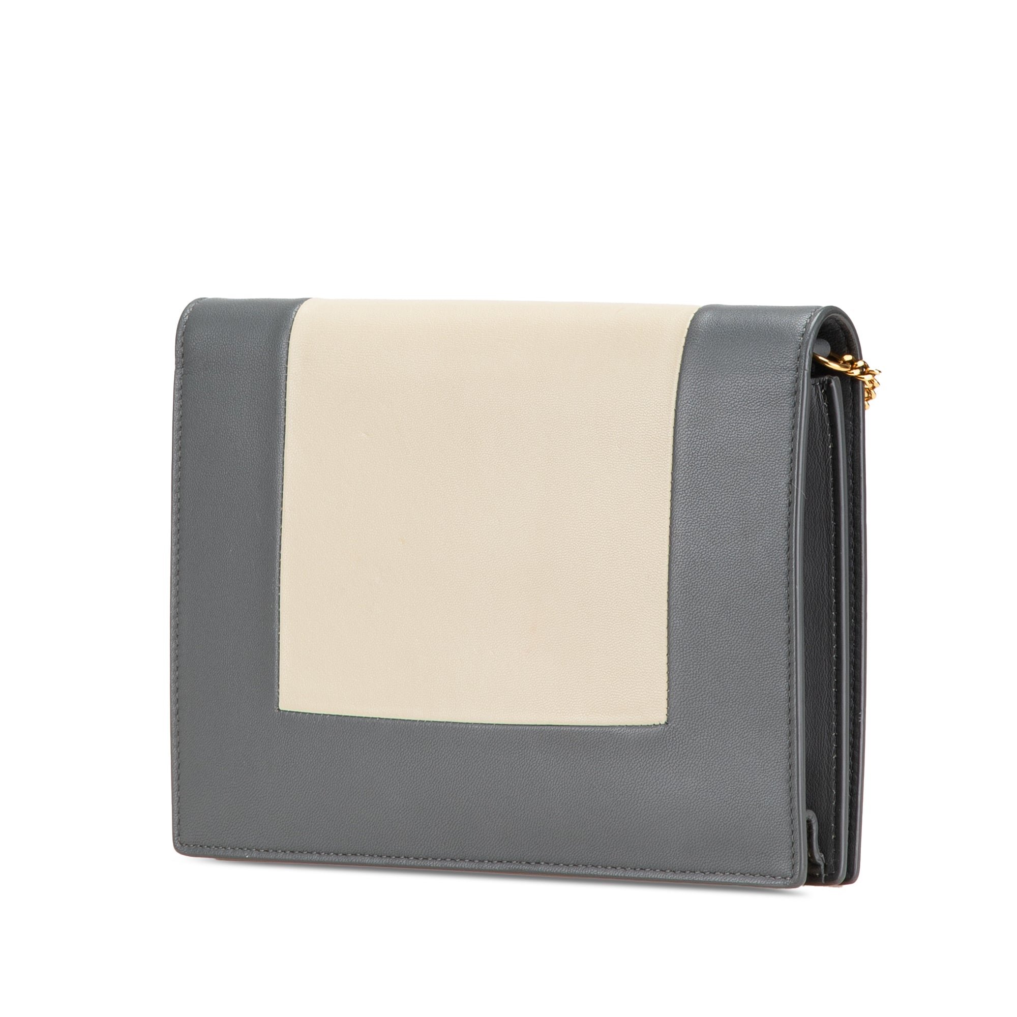 Leather Frame Wallet on Chain