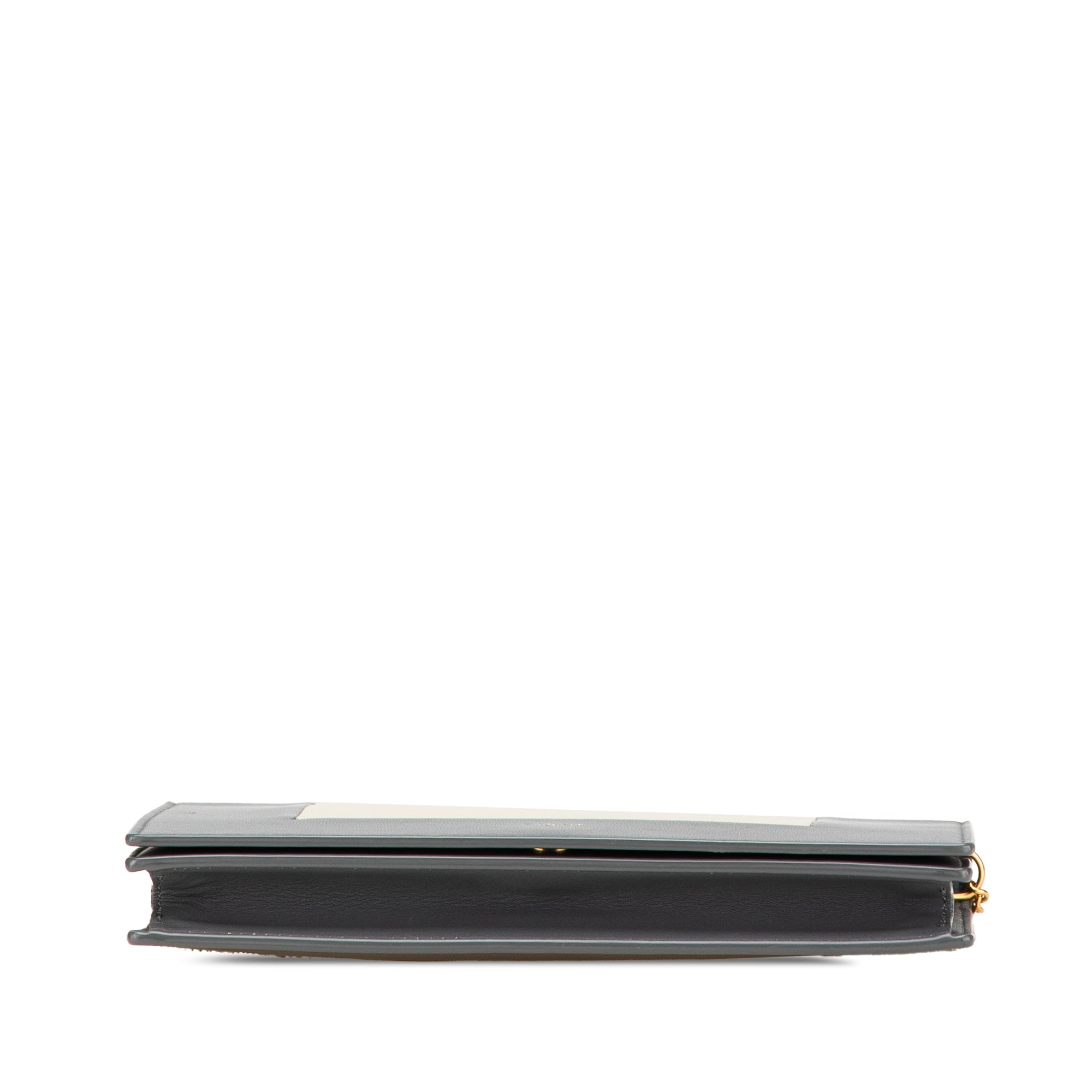 Leather Frame Wallet on Chain