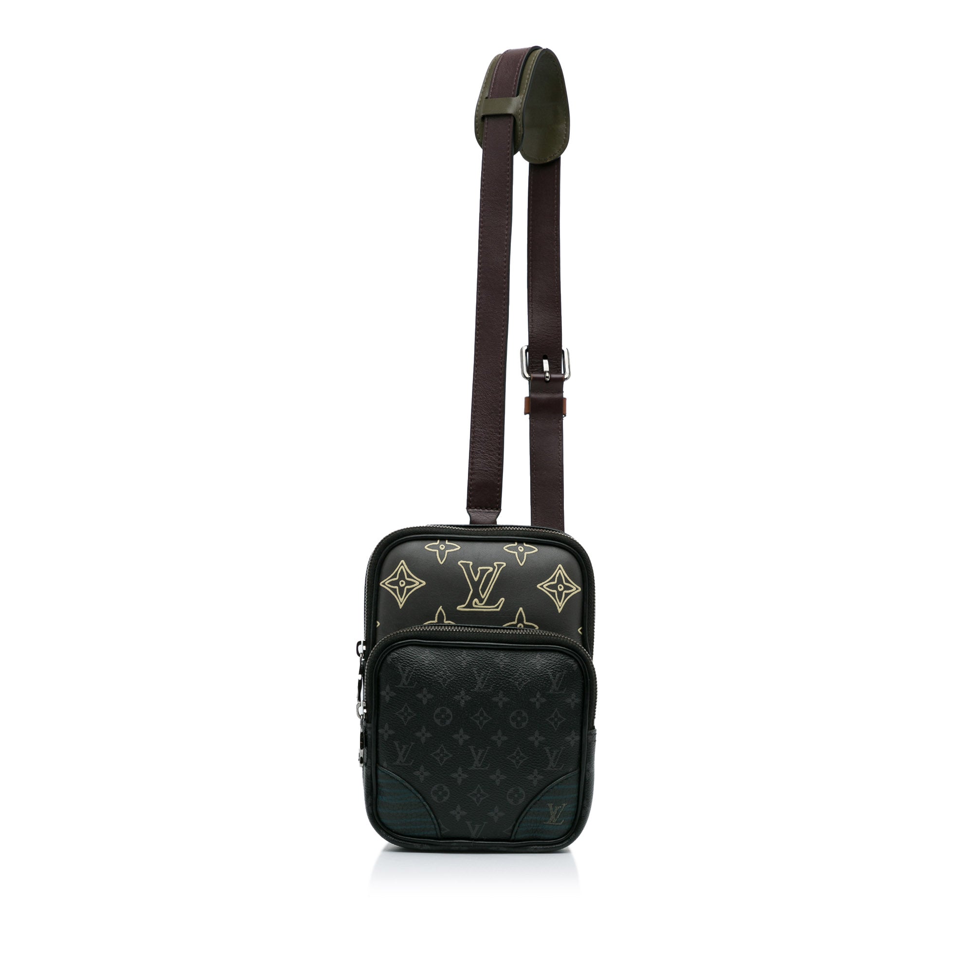 Monogram Eclipse Amazone Patchwork Sling Bag