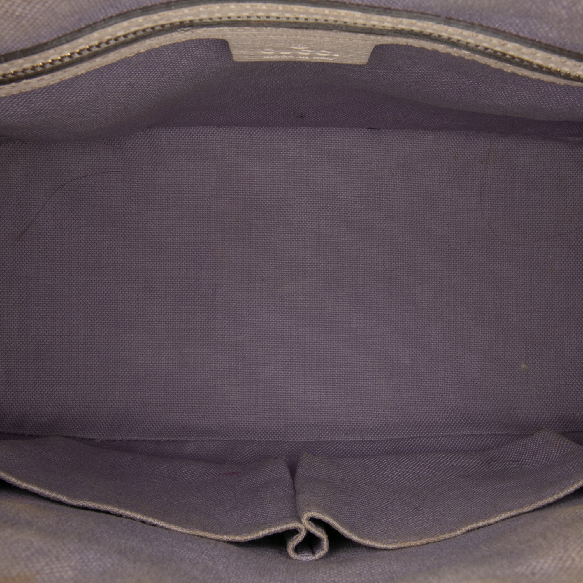 Small Leather Flora Nice Dome Satchel