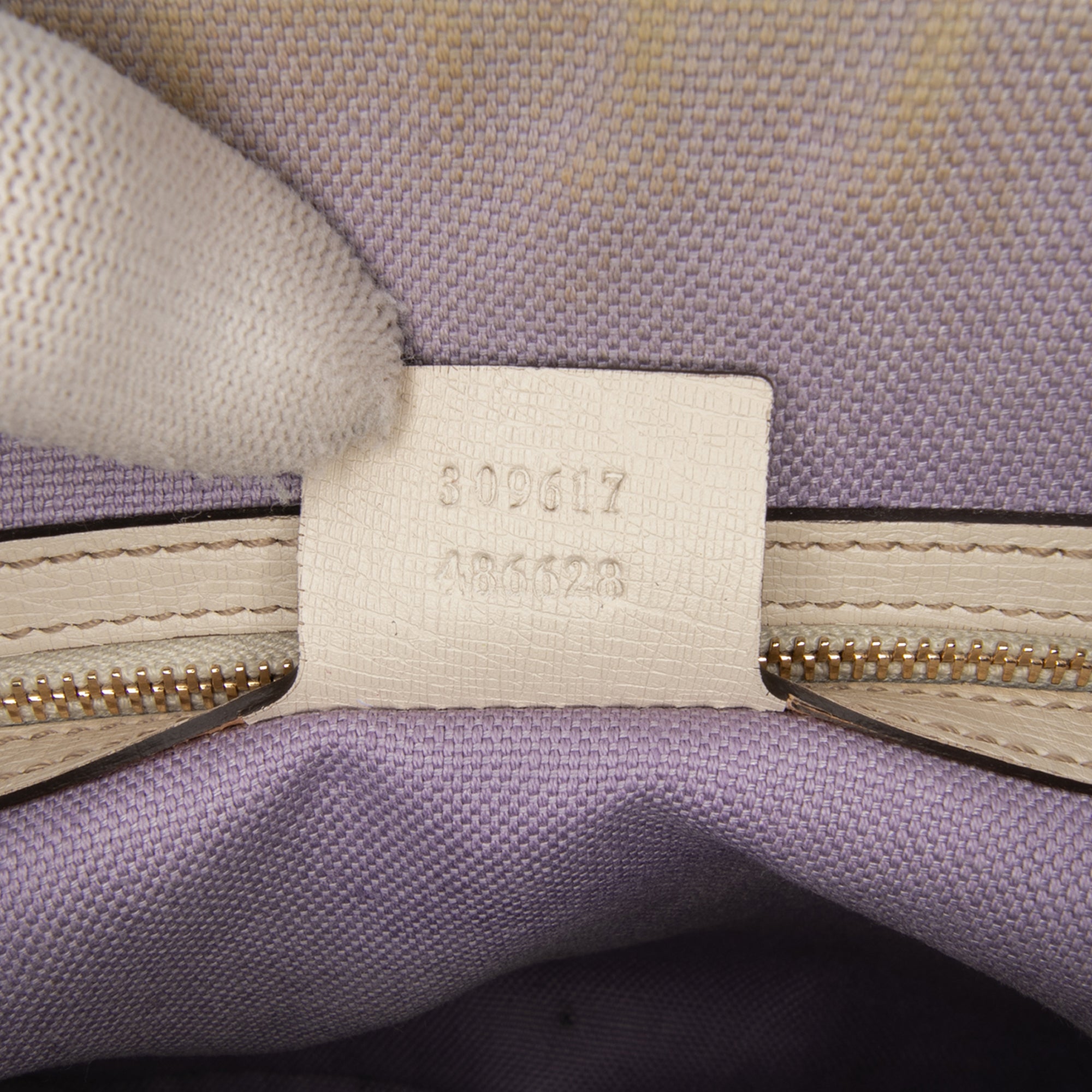 Small Leather Flora Nice Dome Satchel