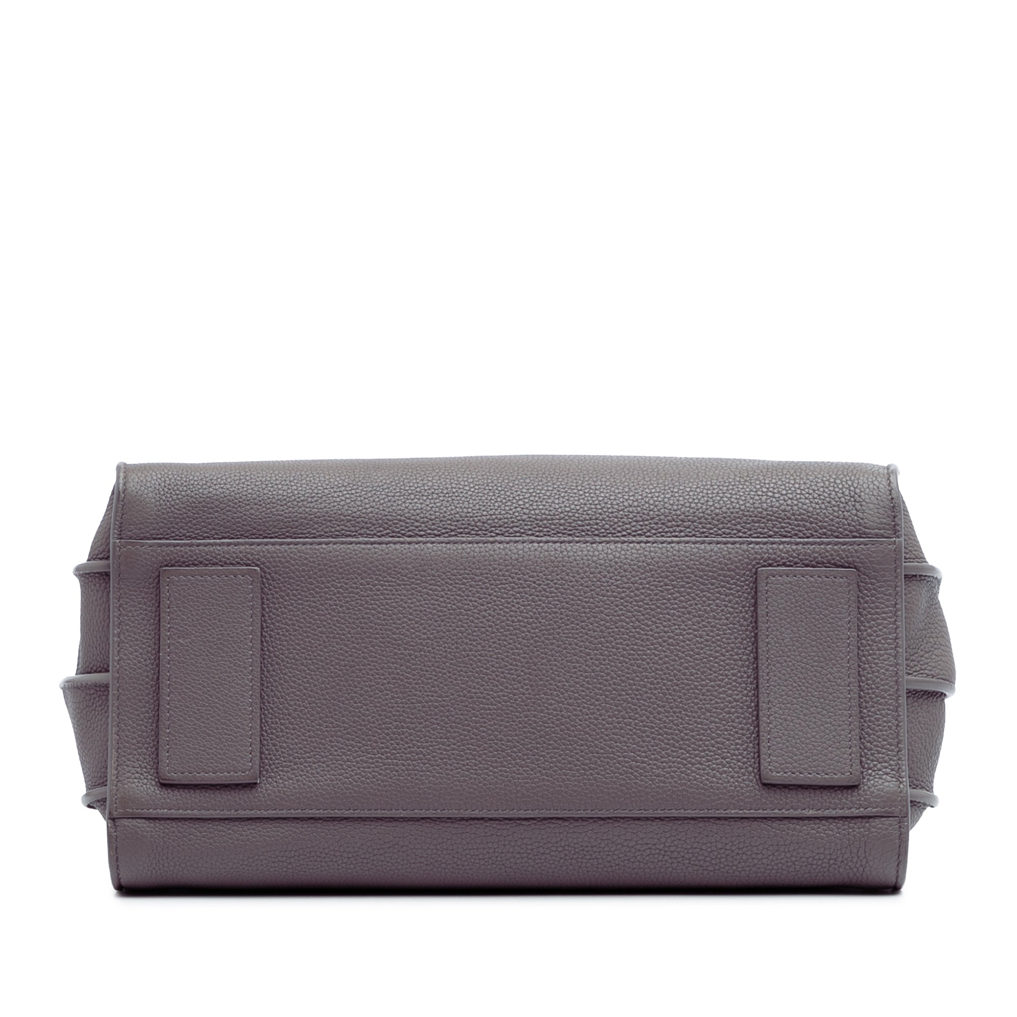 Small Grained Calfskin Supple Sac De Jour Satchel