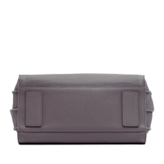 Small Grained Calfskin Supple Sac De Jour Satchel
