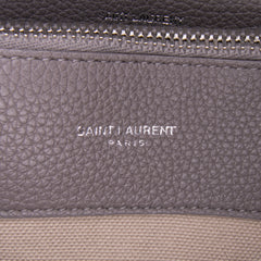 Small Grained Calfskin Supple Sac De Jour Satchel