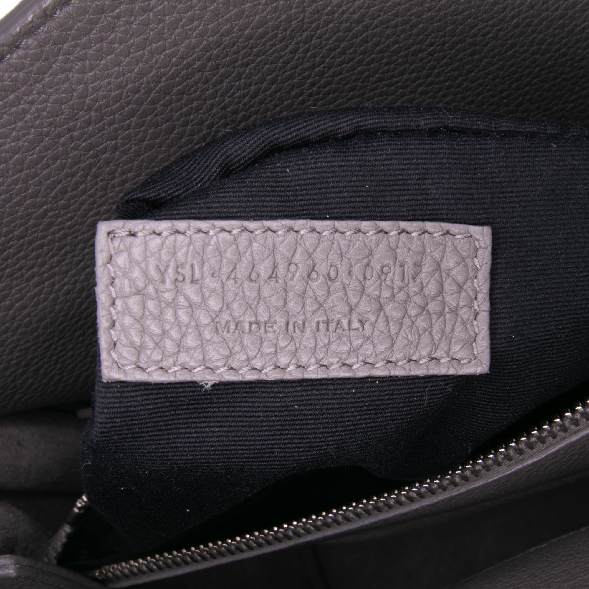 Small Grained Calfskin Supple Sac De Jour Satchel