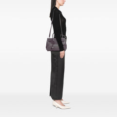 Small Grained Calfskin Supple Sac De Jour Satchel