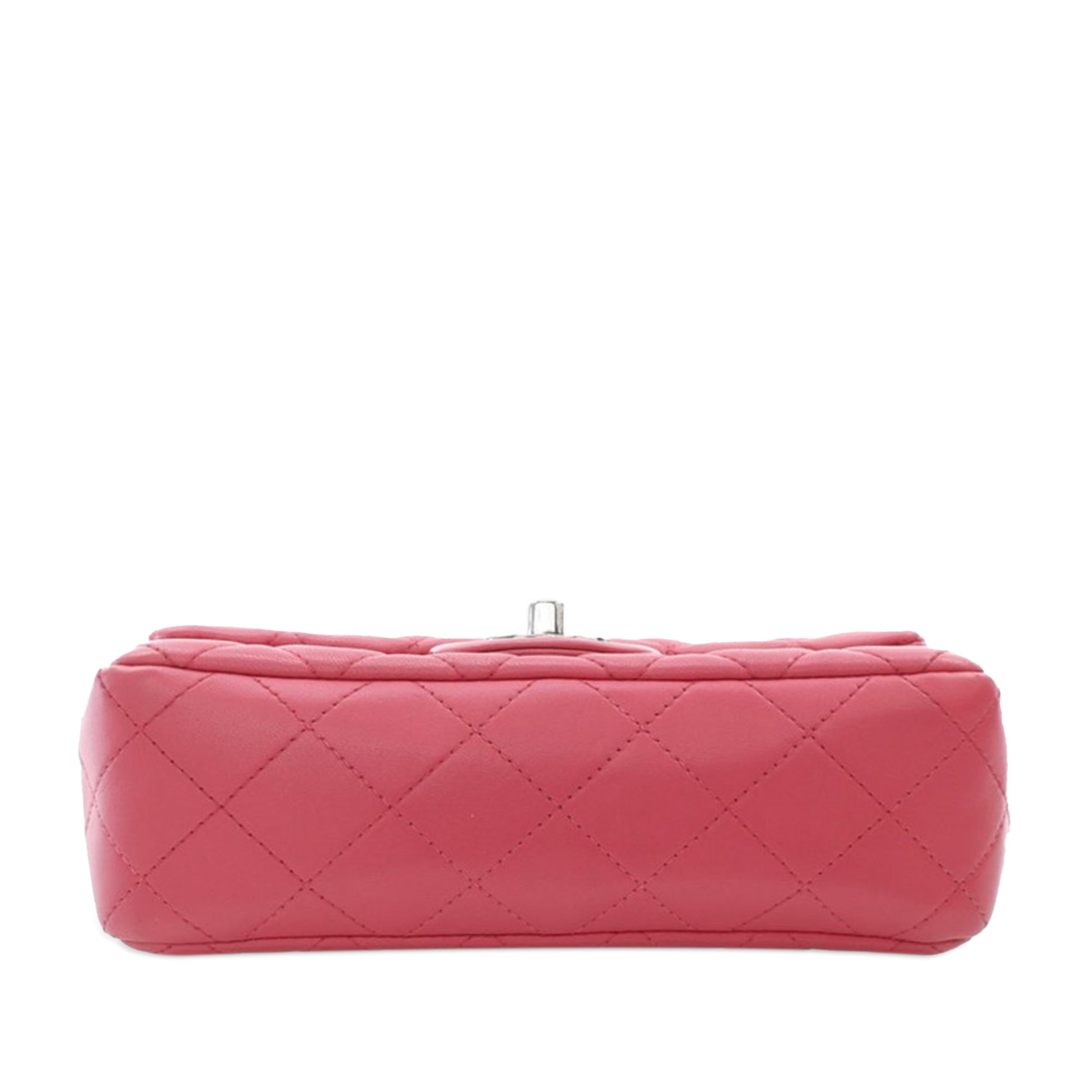 Mini Rectangular Classic Lambskin Single Flap