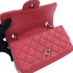 Mini Rectangular Classic Lambskin Single Flap