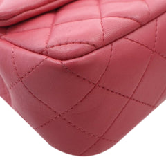 Mini Rectangular Classic Lambskin Single Flap