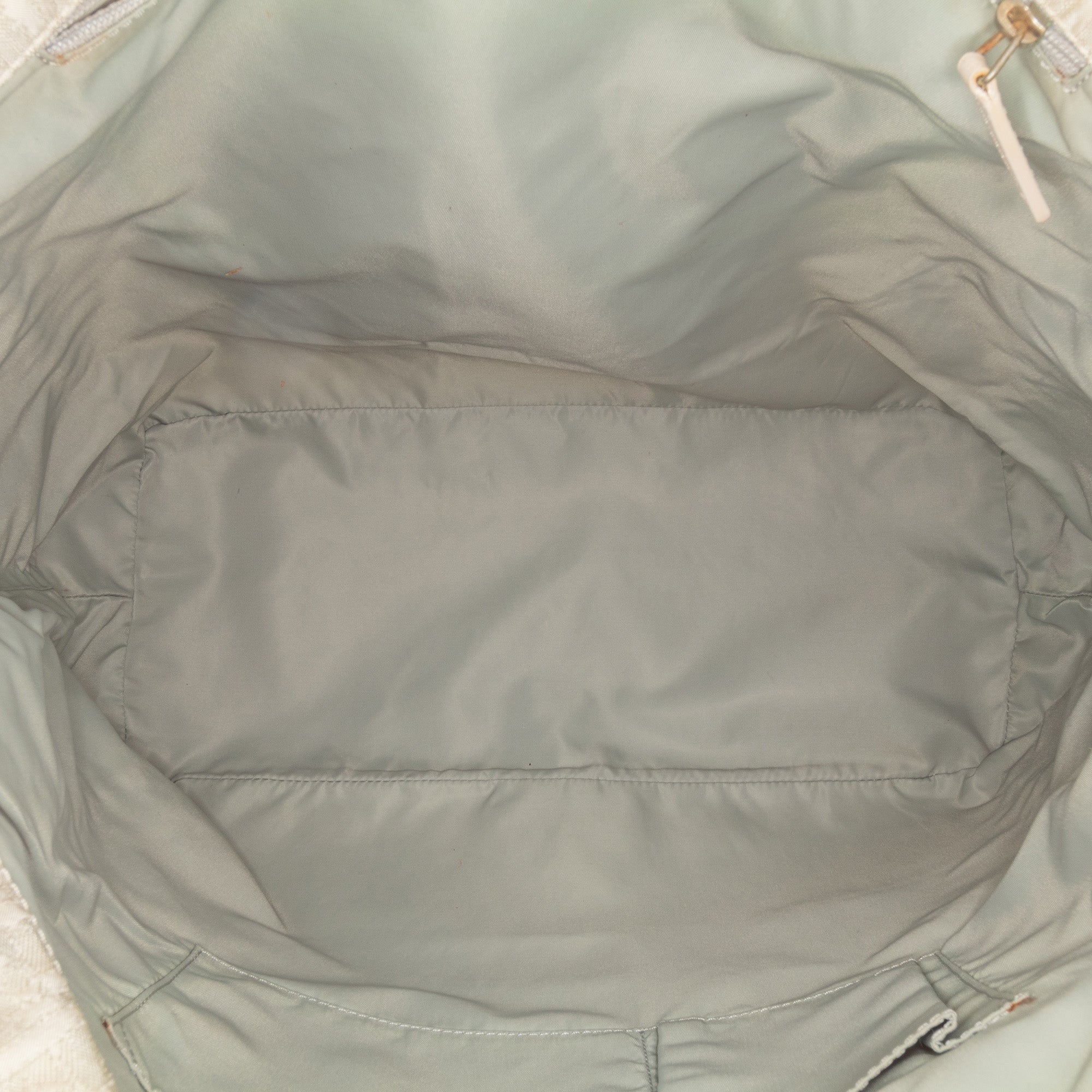 Diorissimo Canvas and Leather Ethnic Tote
