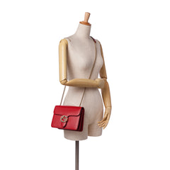 Small Dollar Calfskin Interlocking G Crossbody