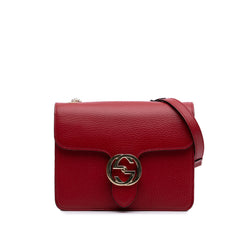 Small Dollar Calfskin Interlocking G Crossbody