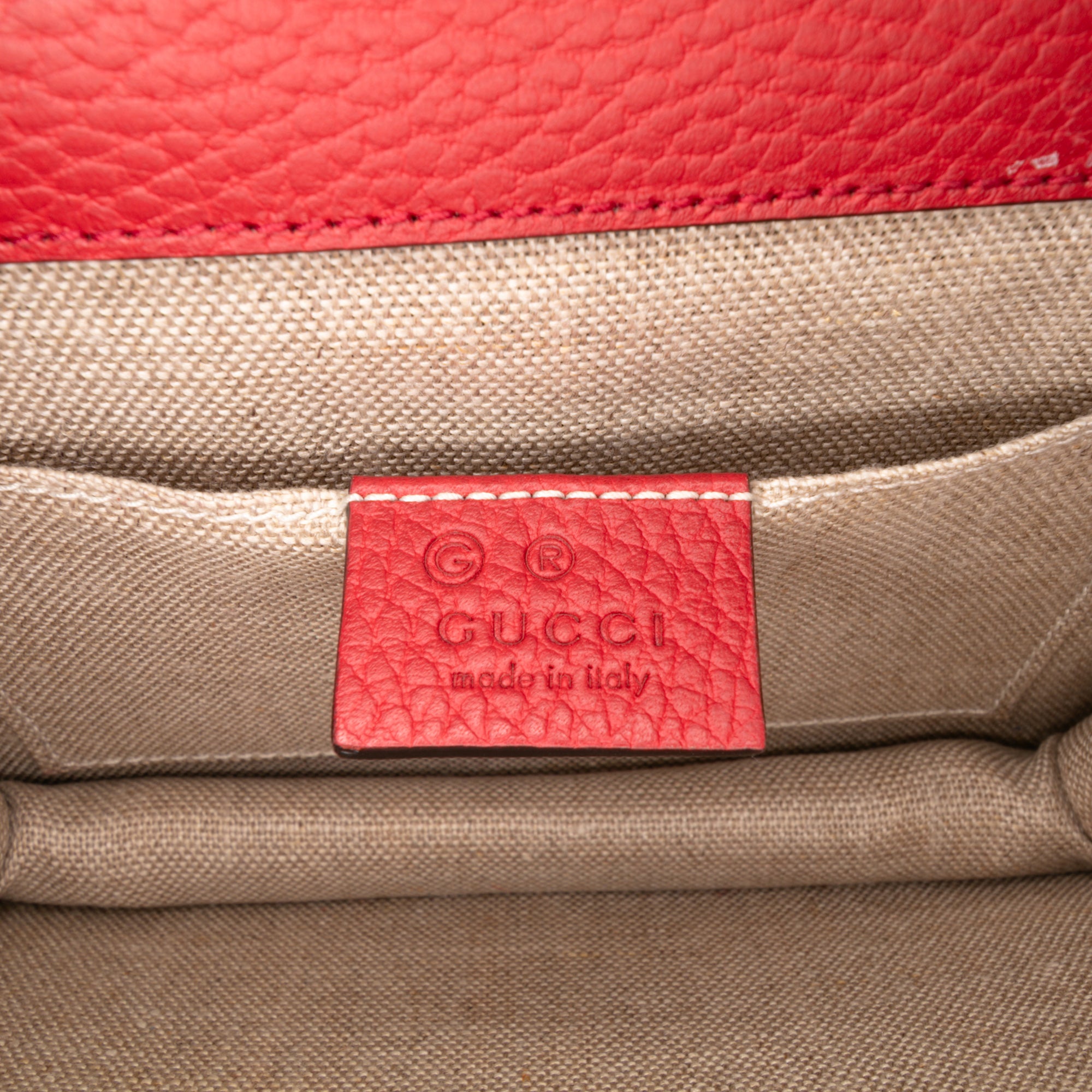Small Dollar Calfskin Interlocking G Crossbody