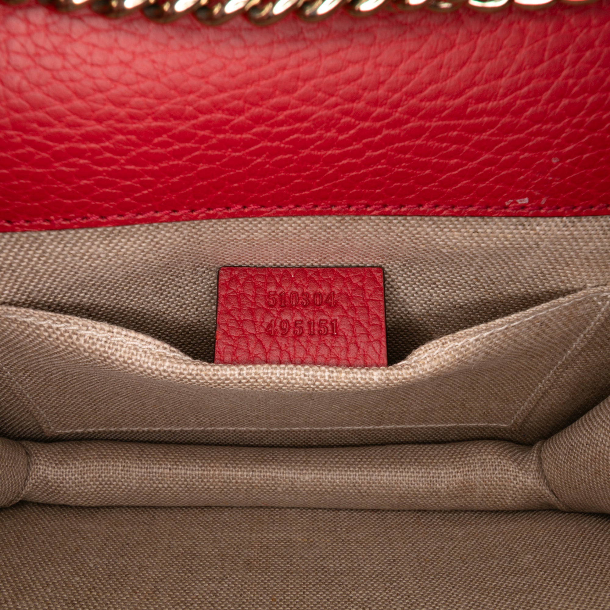 Small Dollar Calfskin Interlocking G Crossbody