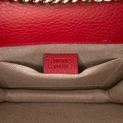 Small Dollar Calfskin Interlocking G Crossbody