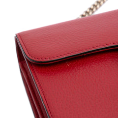 Small Dollar Calfskin Interlocking G Crossbody
