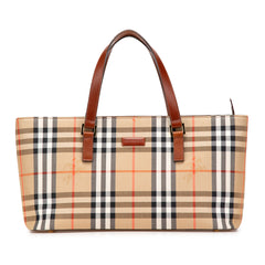 Haymarket Check Canvas Handbag