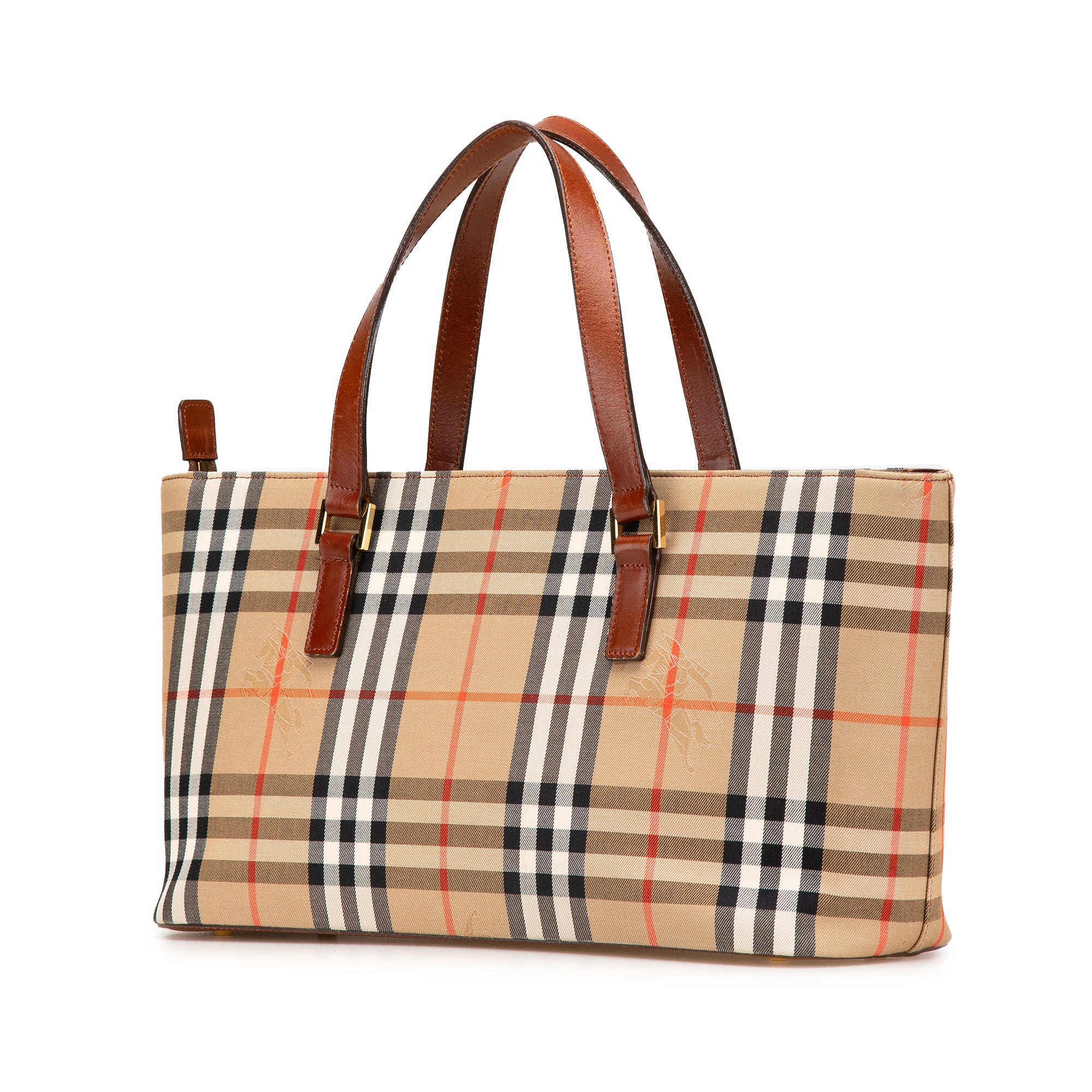 Haymarket Check Canvas Handbag