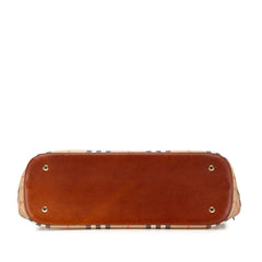 Haymarket Check Canvas Handbag