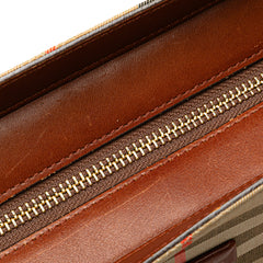 Haymarket Check Canvas Handbag
