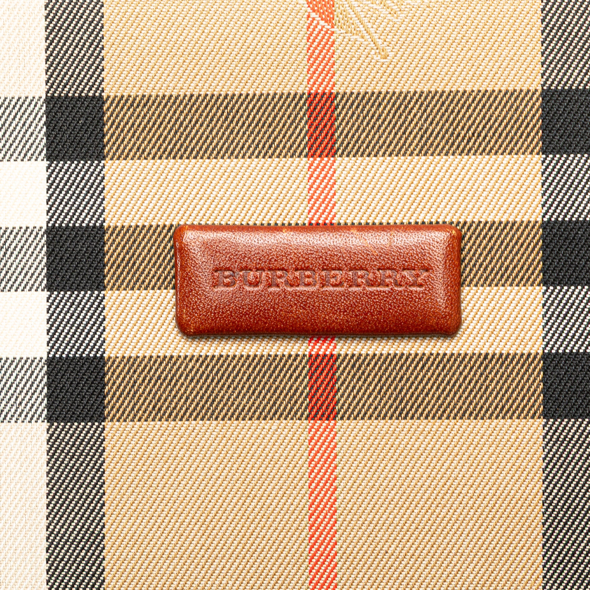 Haymarket Check Canvas Handbag