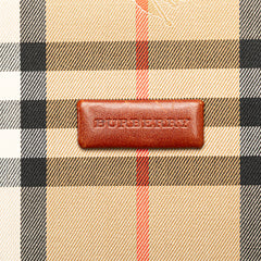 Haymarket Check Canvas Handbag
