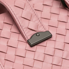 Small Nappa Intrecciato Roma Satchel