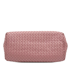 Small Nappa Intrecciato Roma Satchel