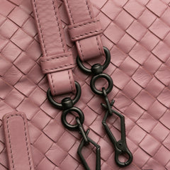 Small Nappa Intrecciato Roma Satchel