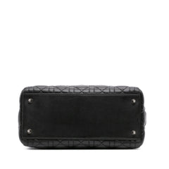 Medium Lambskin Cannage Lady Dior