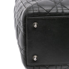Medium Lambskin Cannage Lady Dior