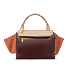 Small Tricolor Trapeze Satchel_2