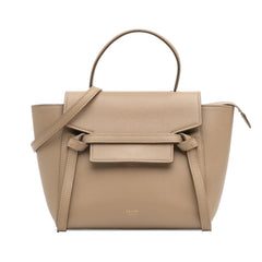 Nano Grained Calfskin Belt Bag