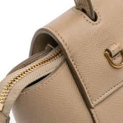 Nano Grained Calfskin Belt Bag