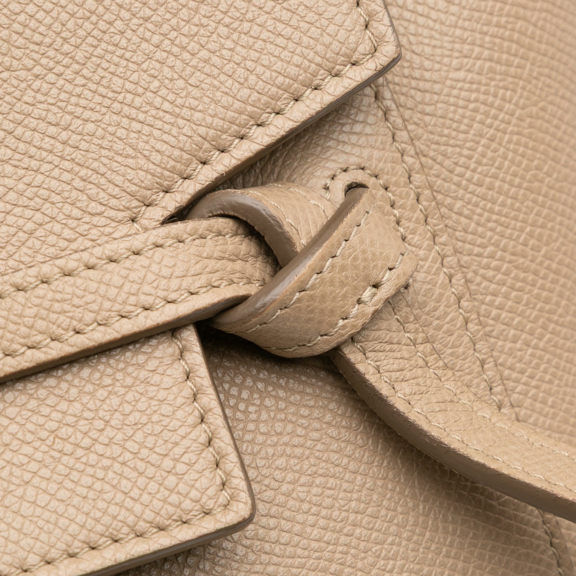Nano Grained Calfskin Belt Bag