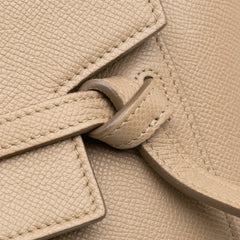 Nano Grained Calfskin Belt Bag