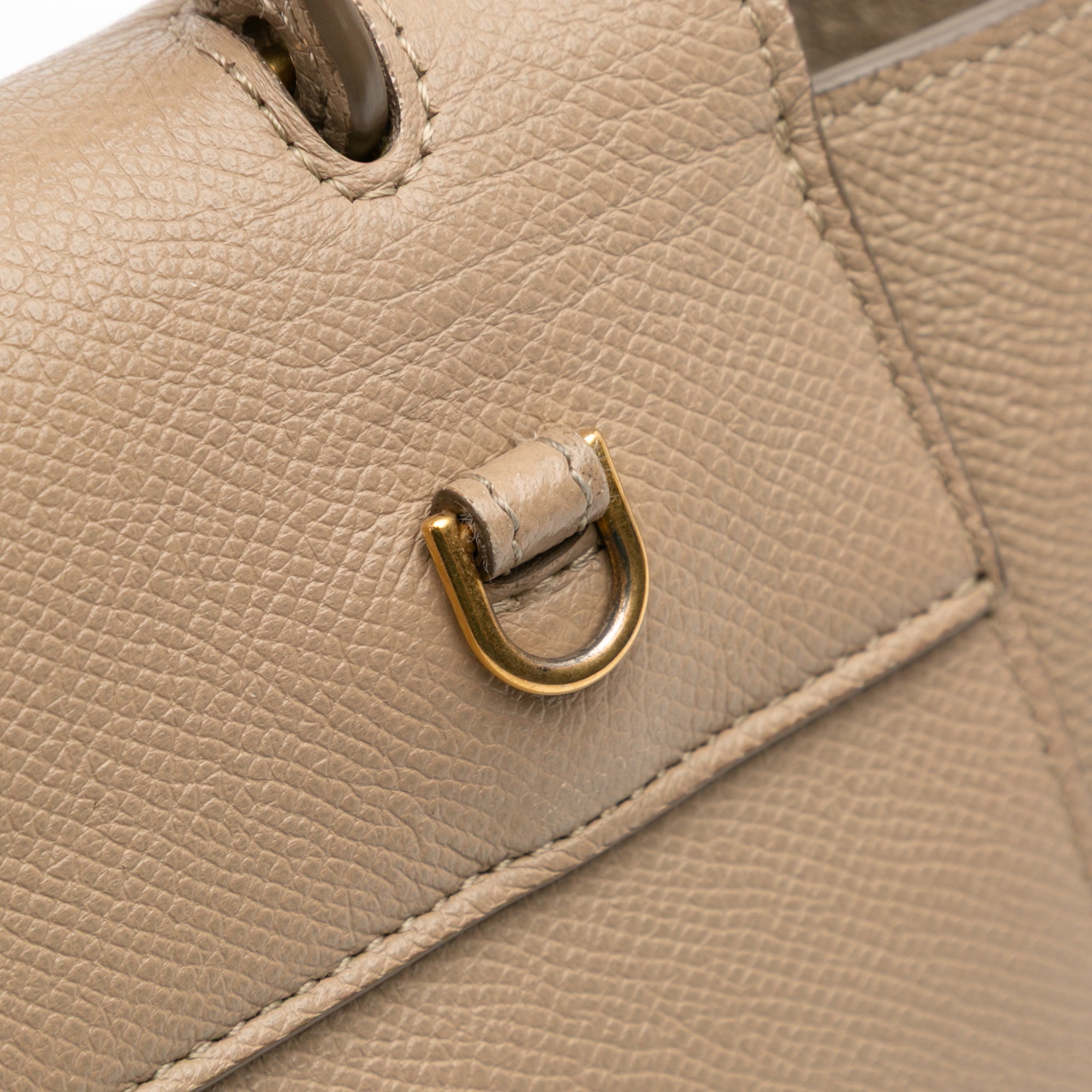 Nano Grained Calfskin Belt Bag