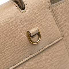 Nano Grained Calfskin Belt Bag