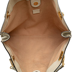 Large Web Leather Rajah Tote