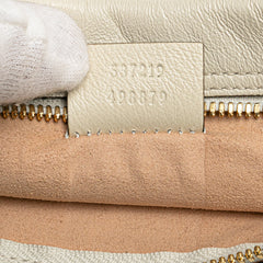 Large Web Leather Rajah Tote