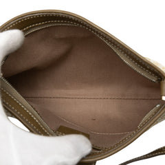 C Macadam Canvas Shoulder Bag