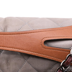 Jumbo Iridescent Calfskin In The Mix Flap